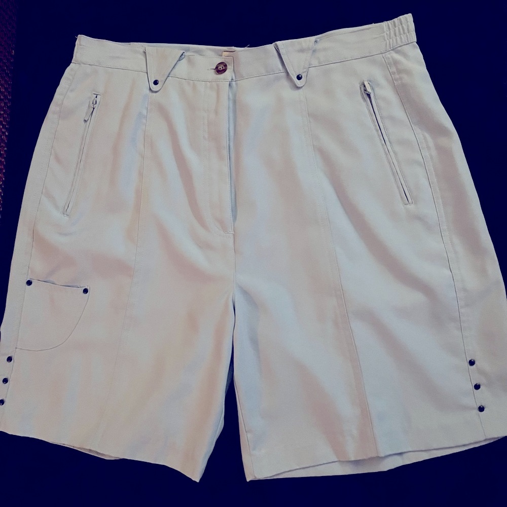Jamie Sadock Size 14 Light Blue Shorts.